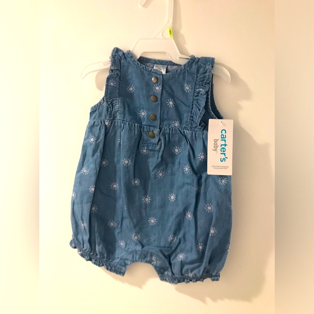 Carters denim one piece